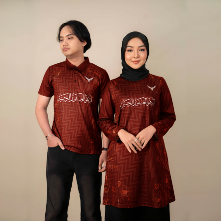 Zayn Polo Mens Shirt Maroon