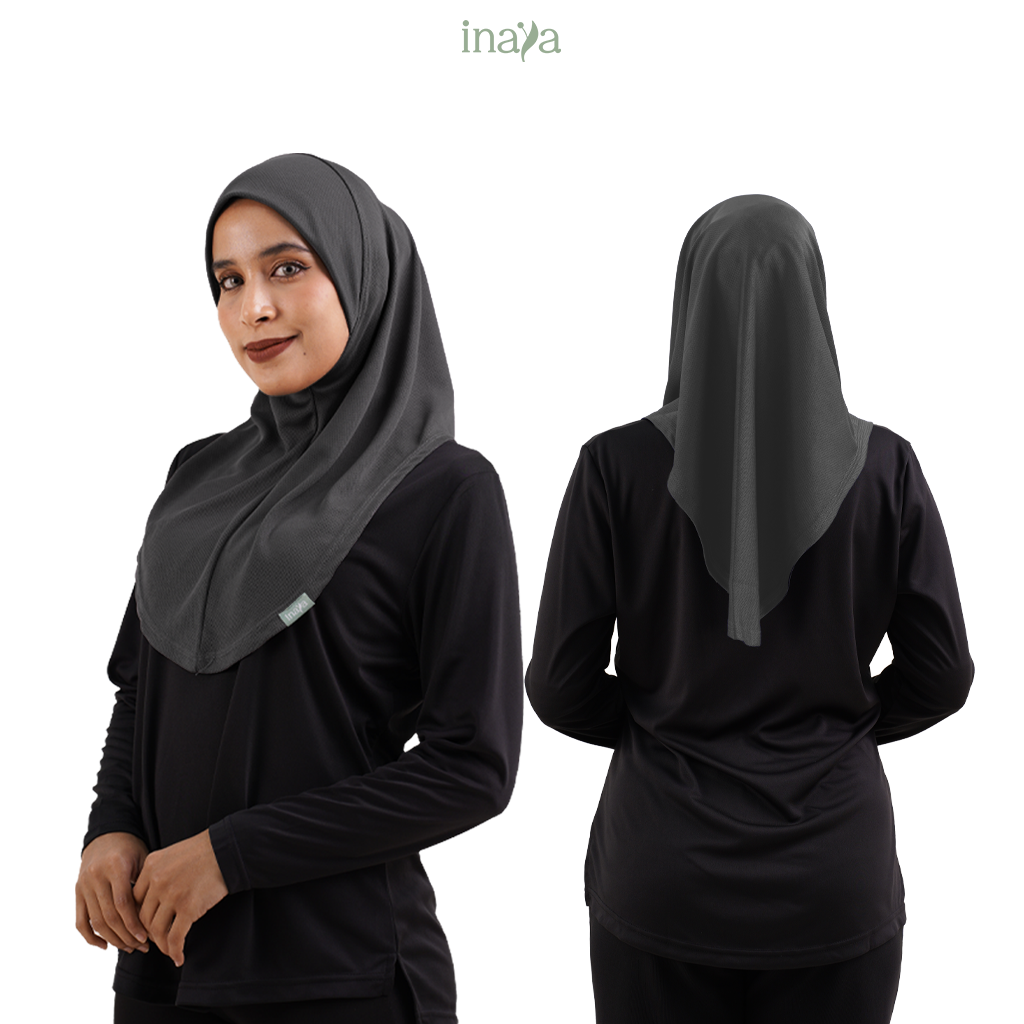 LAIRA SPORT HIJAB EDITION DARK GREY