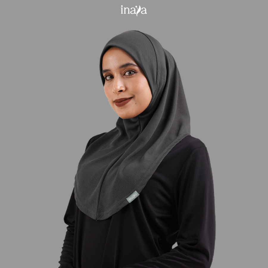LAIRA HIJAB EDITION DARK GREY - Image 2