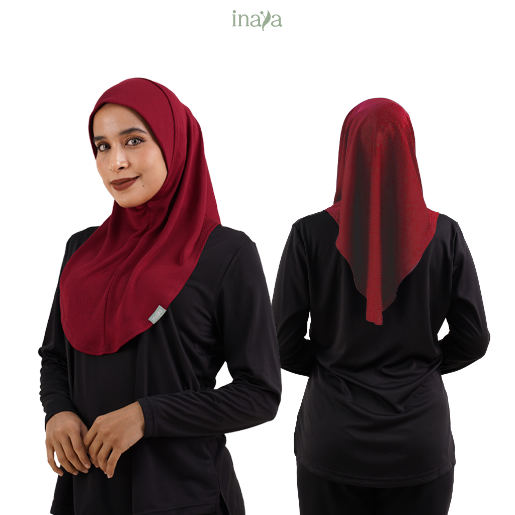 LAIRA SPORT HIJAB EDITION BURDUNDY