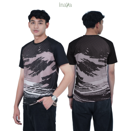 Emara Couple Set Short Sleeve Black