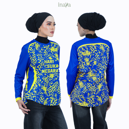 KAIA Active Couple Set Woman Curve Royal Blue