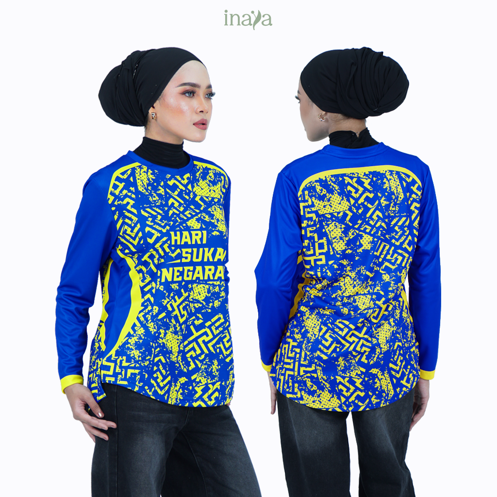 KAIA Active Couple Set Woman Curve Royal Blue