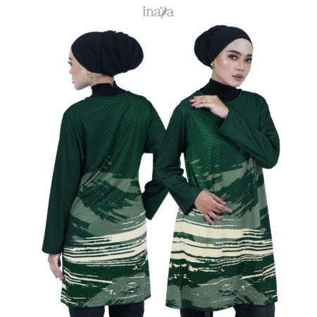 Emara Couple Set Muslimah Green