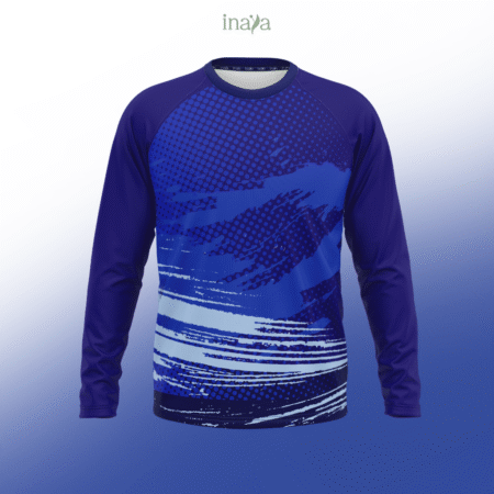 Emara Couple Set Long Sleeve Royal Blue