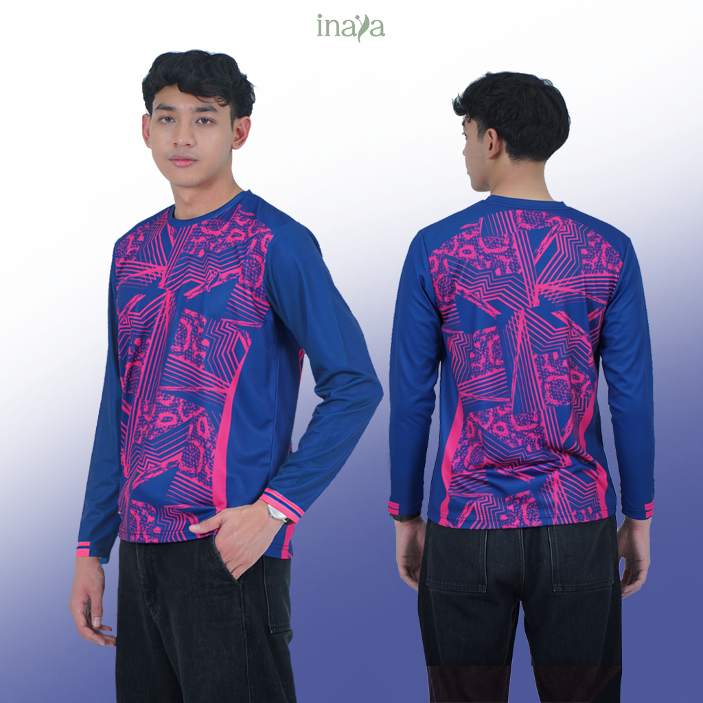 TERRA Sport Wear Couple Set Long Sleeve Navy - Image 2