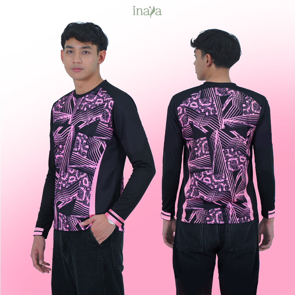 TERRA Sport Wear Couple Set Long Sleeve Black - Image 2