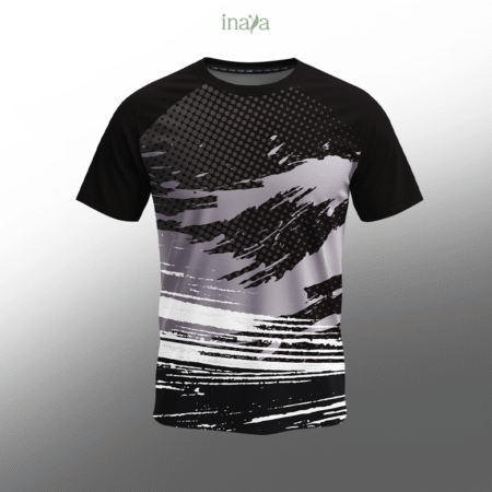 Emara Couple Set Short Sleeve Black