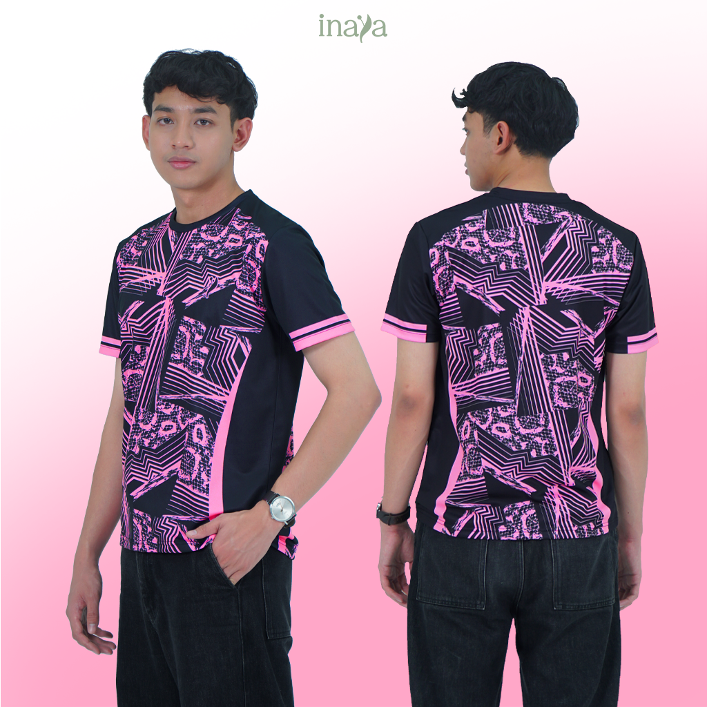 TERRA Sport Wear Couple Set Short Sleeve Black - Image 2