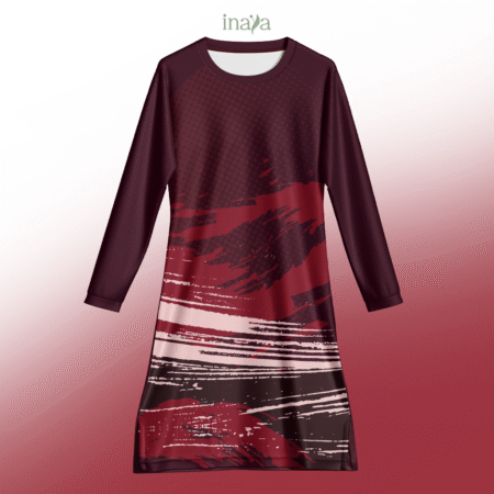 Emara Couple Set Muslimah Burgundy