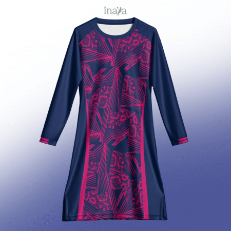 TERRA Sport Wear Couple Set Muslimah Navy