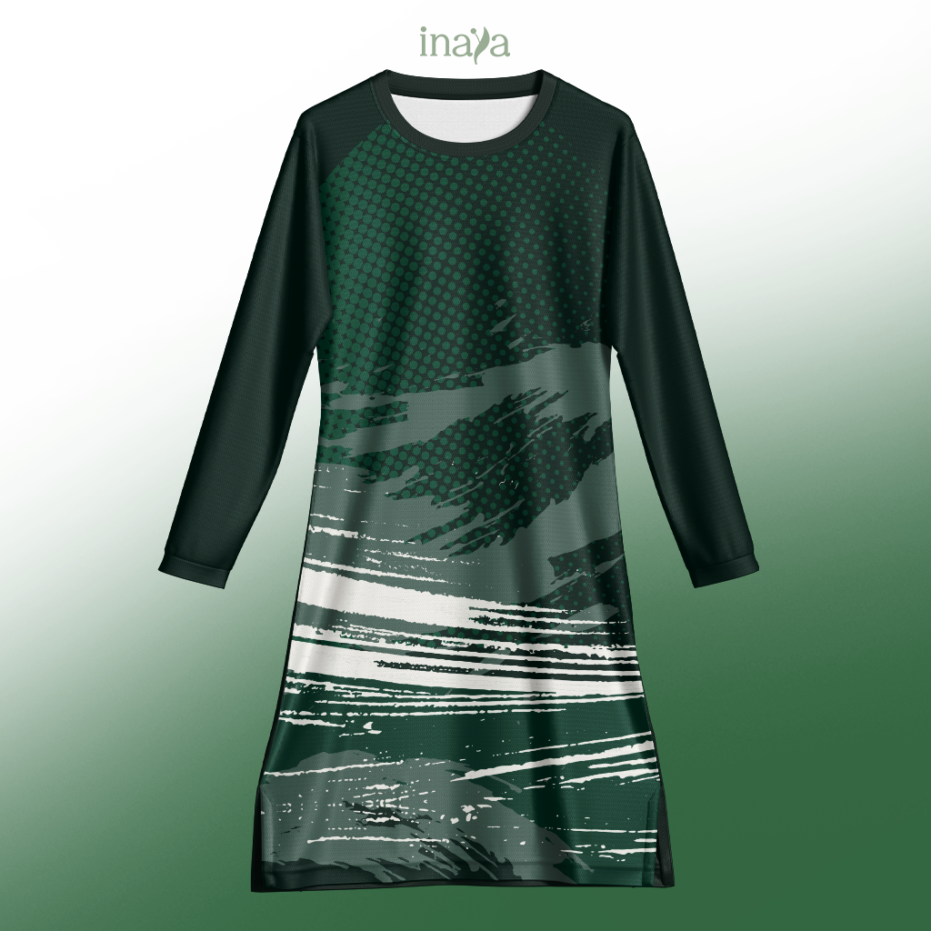 Emara Couple Set Muslimah Green