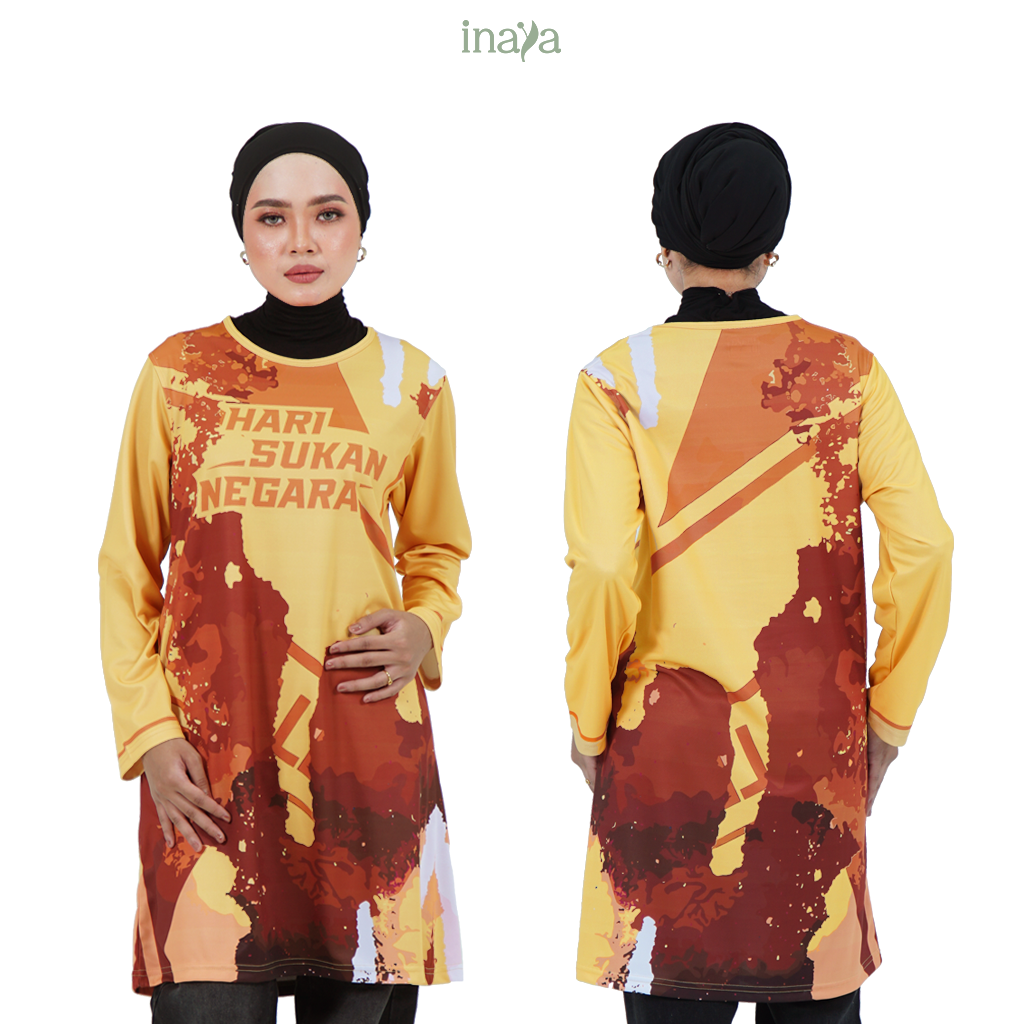 Esmé Active Couple Set Muslimah Yellow