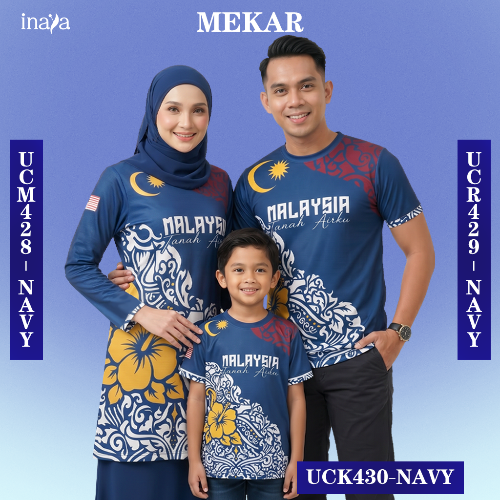 Merdeka Edition Mekar Navy Kids - Image 2