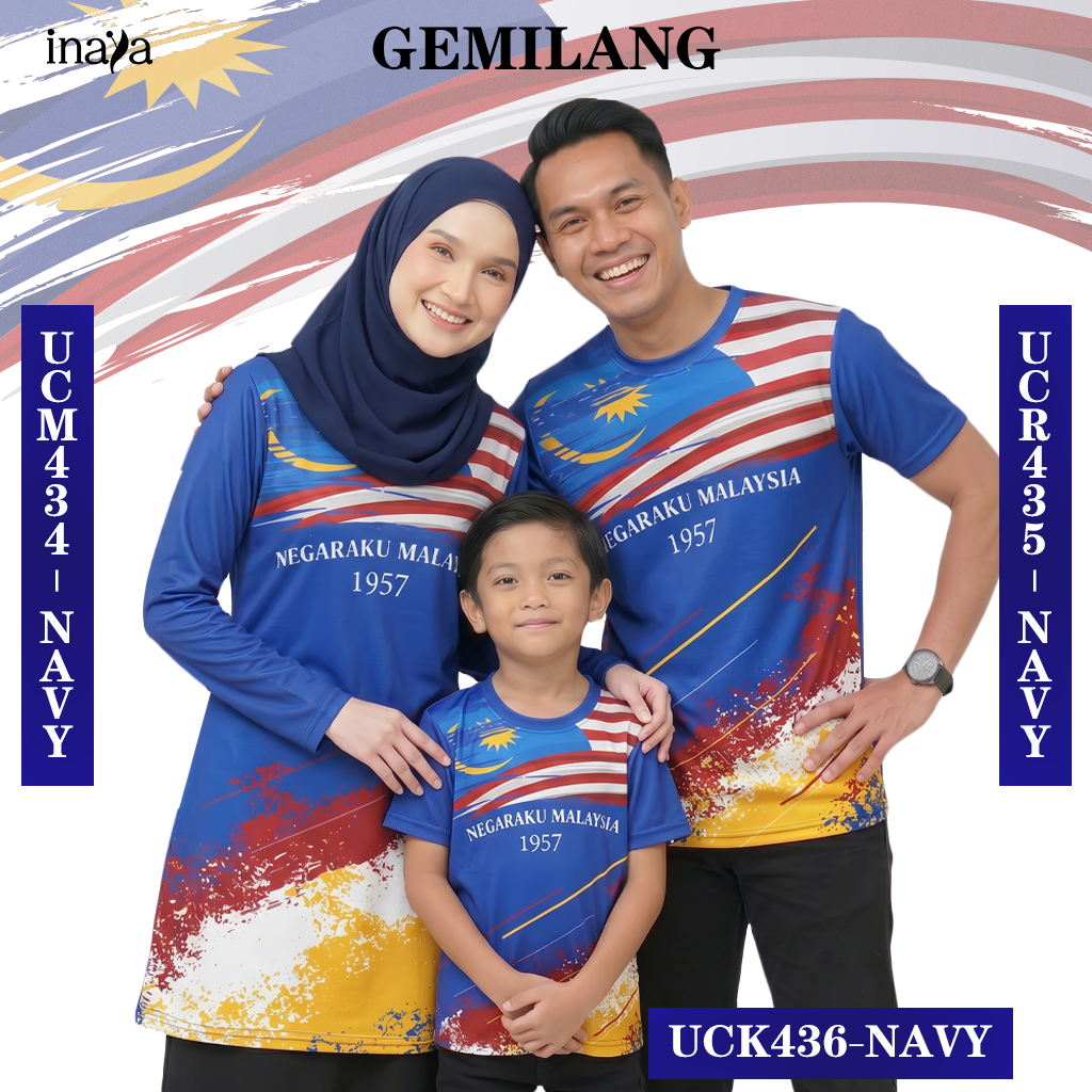Merdeka Edition Gemilang Navy Kids - Image 2