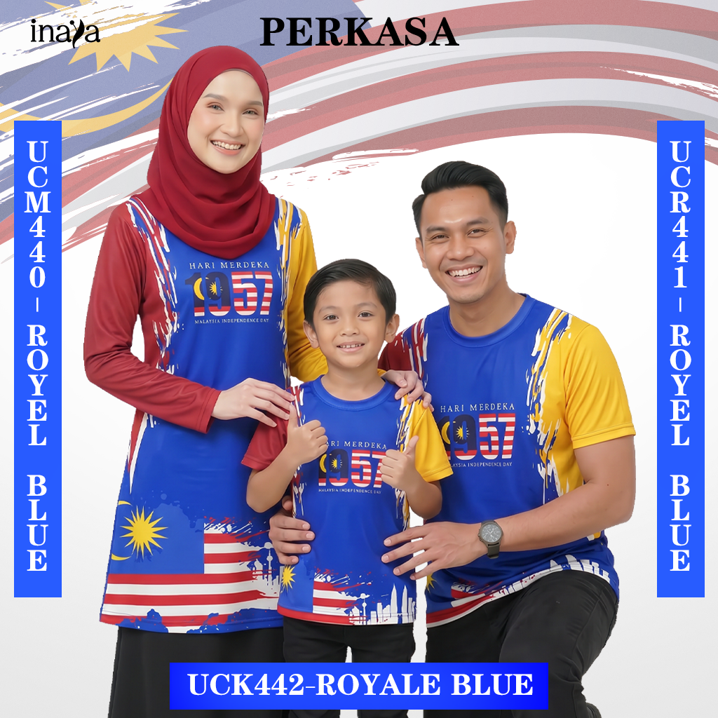 Merdeka Edition Perkasa Royal Blue Kids - Image 2