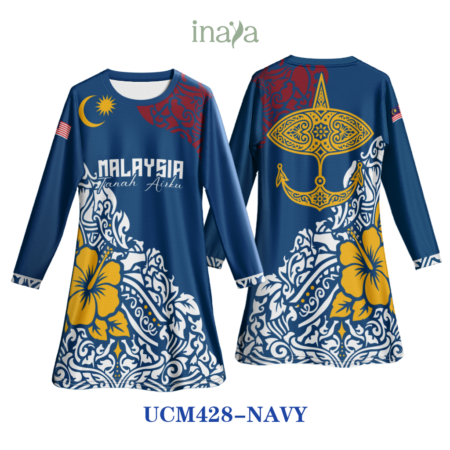 Merdeka Edition Mekar Navy Muslimah