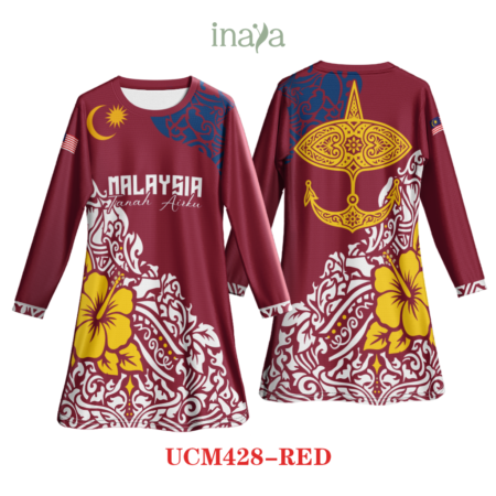 Merdeka Edition Mekar Red Muslimah