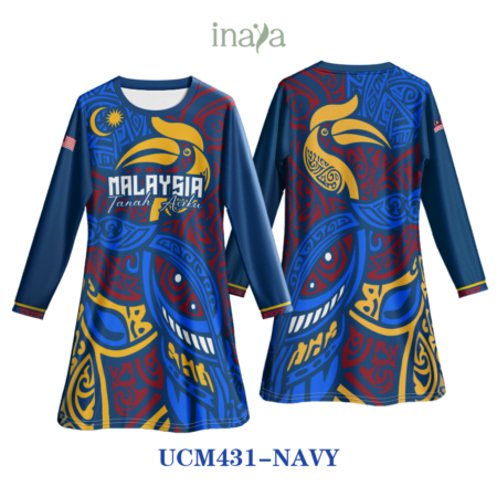 Merdeka Edition Bestari Navy Muslimah