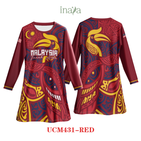Merdeka Edition Bestari Red Muslimah