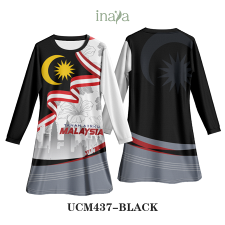 Merdeka Edition Wirawan Black Muslimah