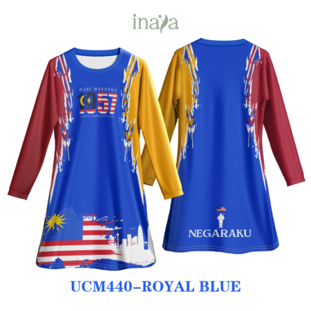 Merdeka Edition Perkasa Royal Blue Muslimah