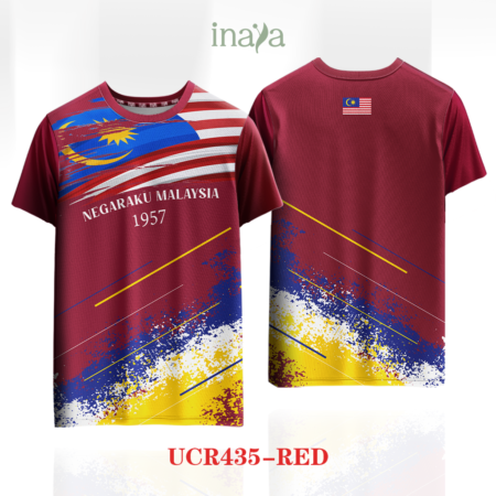 Merdeka Edition Gemilang Red Round Neck Short Sleeve