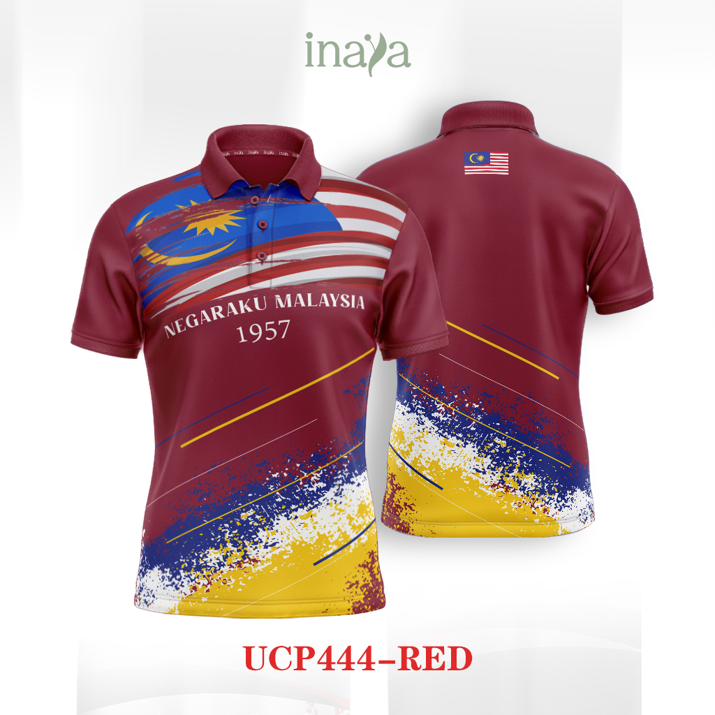 Merdeka Edition Gemilang Red Polo Short Sleeve